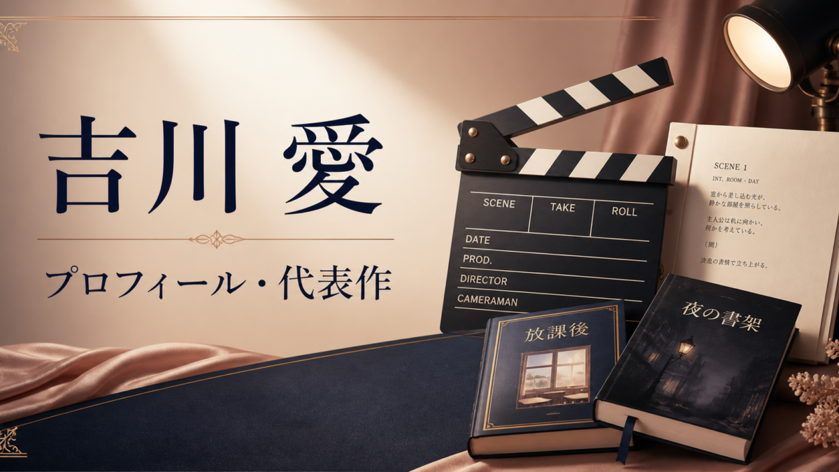吉川愛 プロフィール 代表作