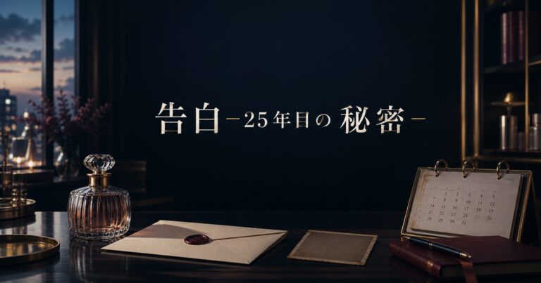 ドラマ『告白－25年目の秘密－』のオリジナルアイキャッチ画像