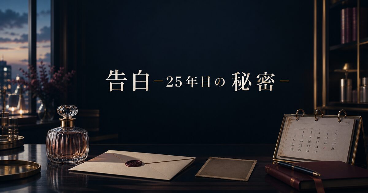 ドラマ『告白－25年目の秘密－』のオリジナルアイキャッチ画像