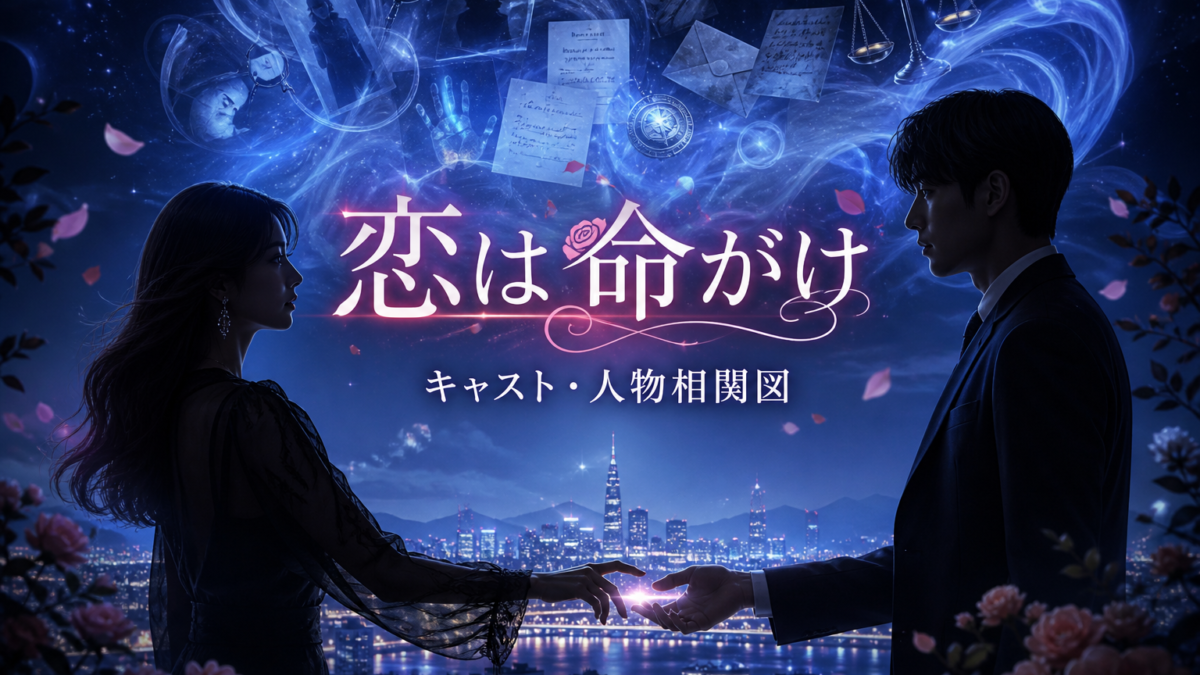 Netflix韓国ドラマ『恋は命がけ』のキャストと人物相関図サムネイル