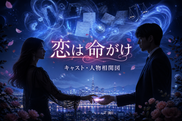 Netflix韓国ドラマ『恋は命がけ』のキャストと人物相関図サムネイル