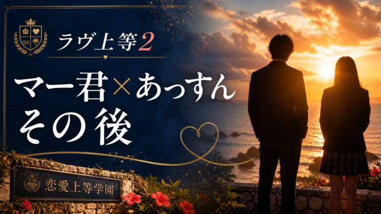 ラヴ上等2のマー君とあっすんのその後を紹介するアイキャッチ画像