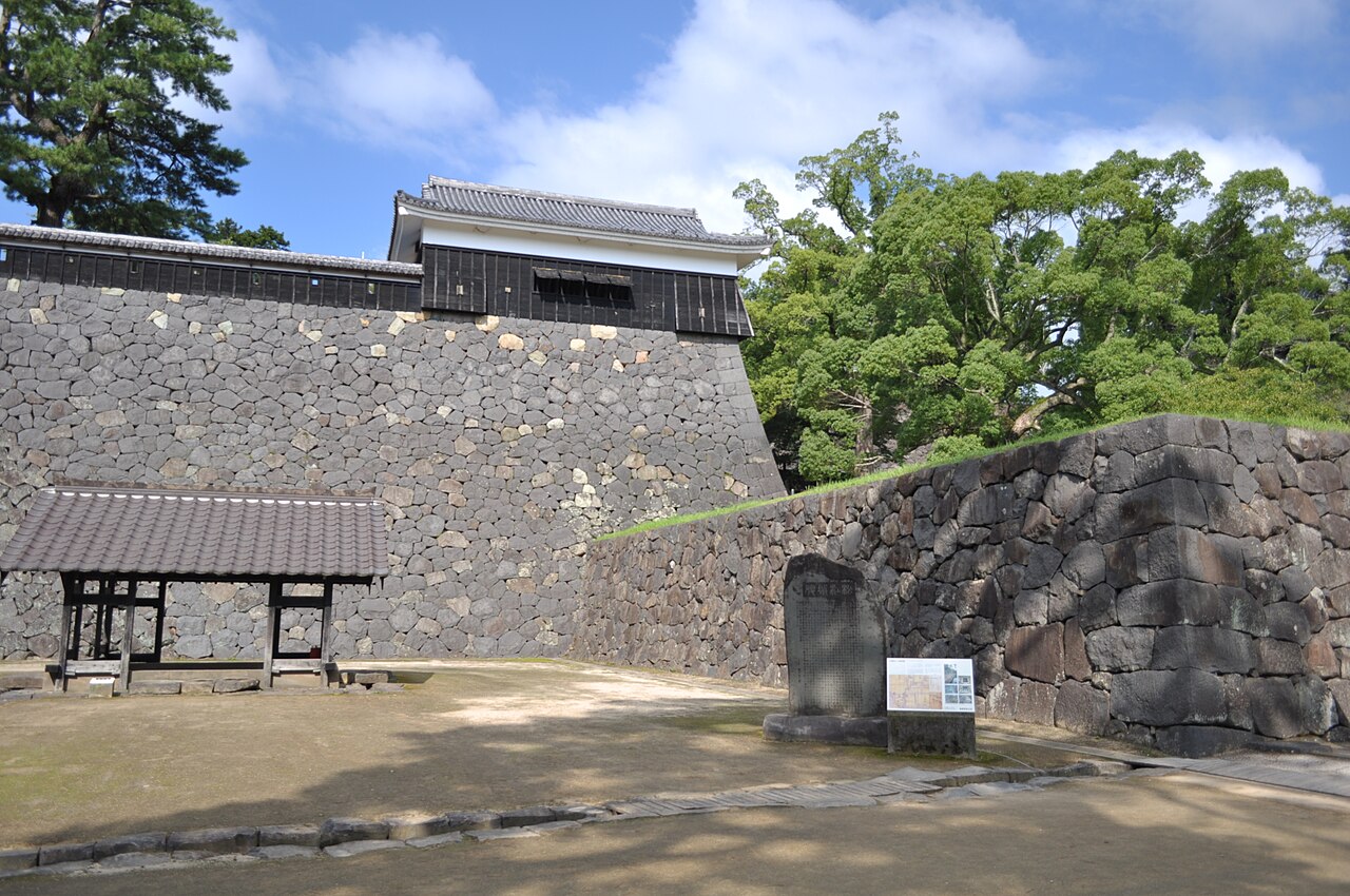 島根県松江市の松江城二之丸周辺