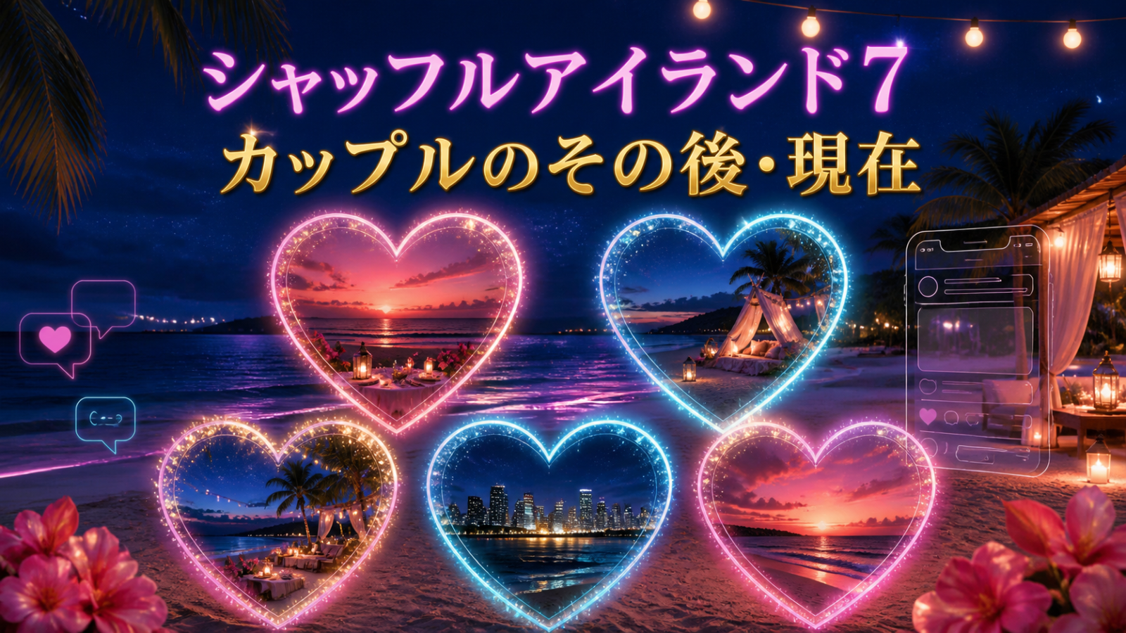 シャッフルアイランド7カップルのその後・現在