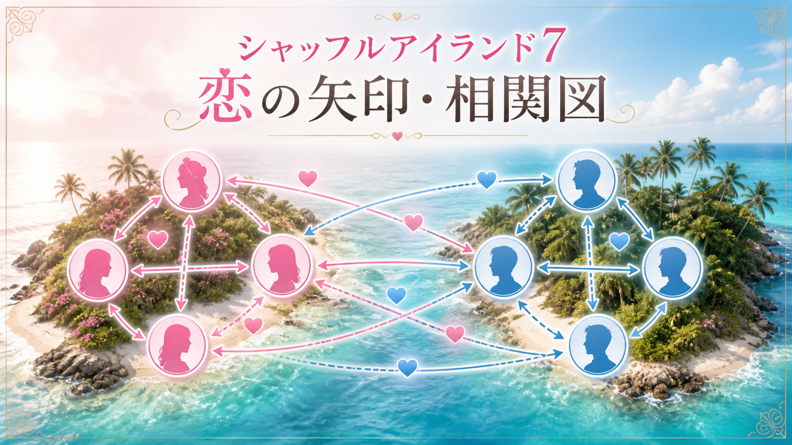 シャッフルアイランド7恋の矢印と相関図