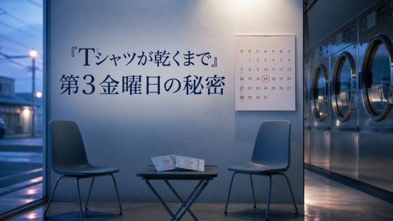 『Tシャツが乾くまで』第3金曜日の秘密を考察する記事のアイキャッチ画像