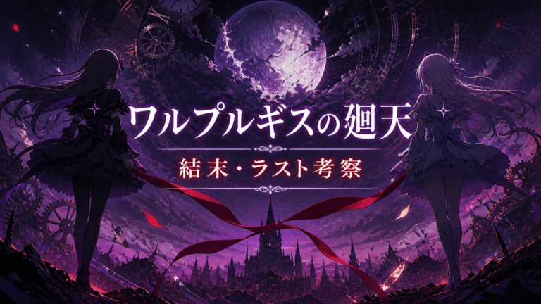 『ワルプルギスの廻天』の結末とまどか・ほむらを象徴する考察サムネイル
