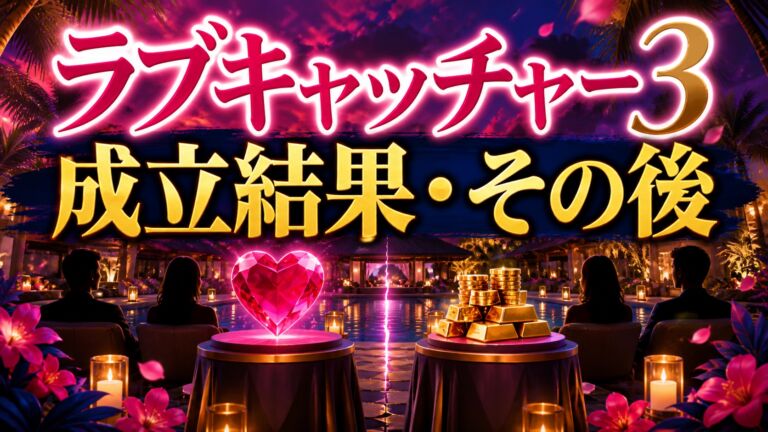 ラブキャッチャージャパン3 成立結果とその後