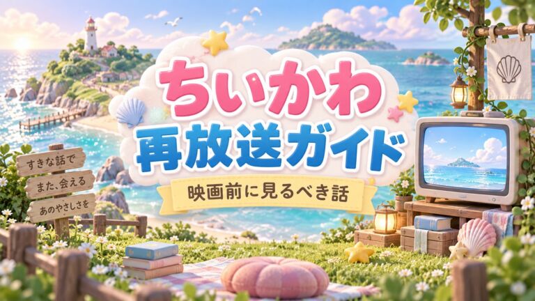 ちいかわ再放送と映画前の予習ガイド