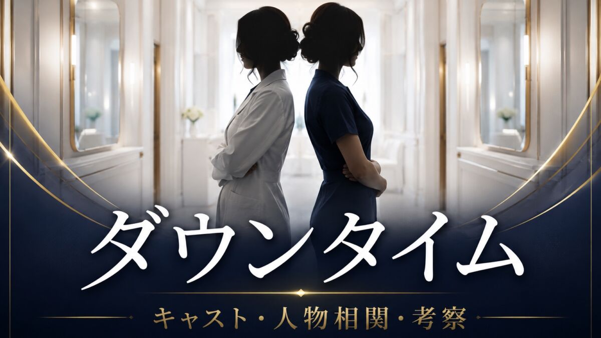 Netflixドラマ「ダウンタイム」のキャスト・人物相関・考察