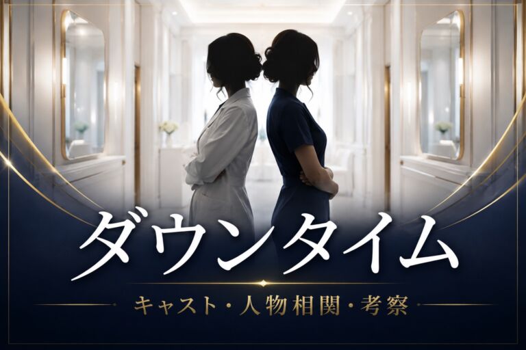 Netflixドラマ「ダウンタイム」のキャスト・人物相関・考察