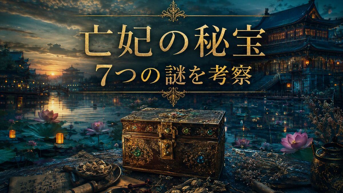 劇場版『薬屋のひとりごと 亡妃の秘宝』7つの謎を考察するアイキャッチ