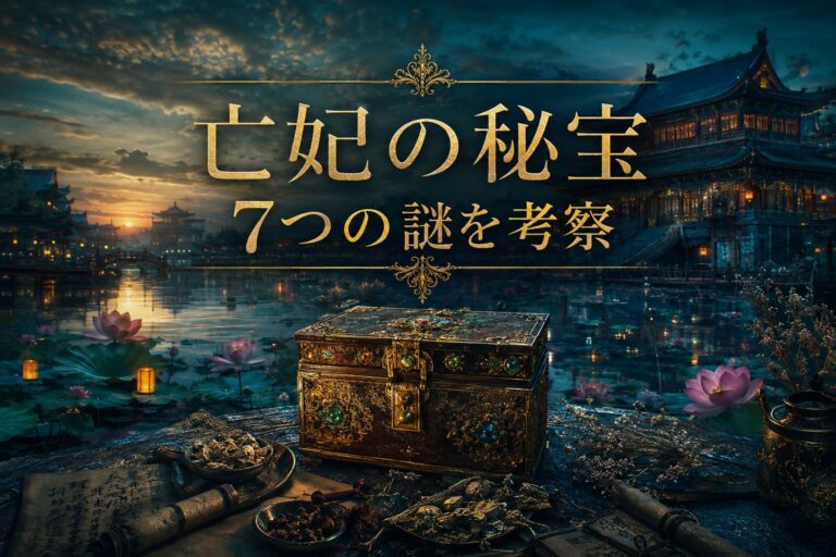劇場版『薬屋のひとりごと 亡妃の秘宝』7つの謎を考察するアイキャッチ