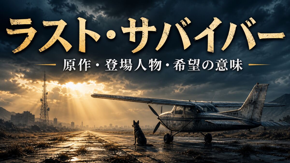 映画『ラスト・サバイバー』原作・登場人物・希望の意味