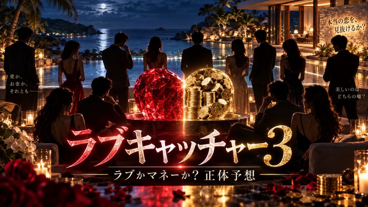 ラブキャッチャージャパン3のラブとマネーの正体を予想するアイキャッチ