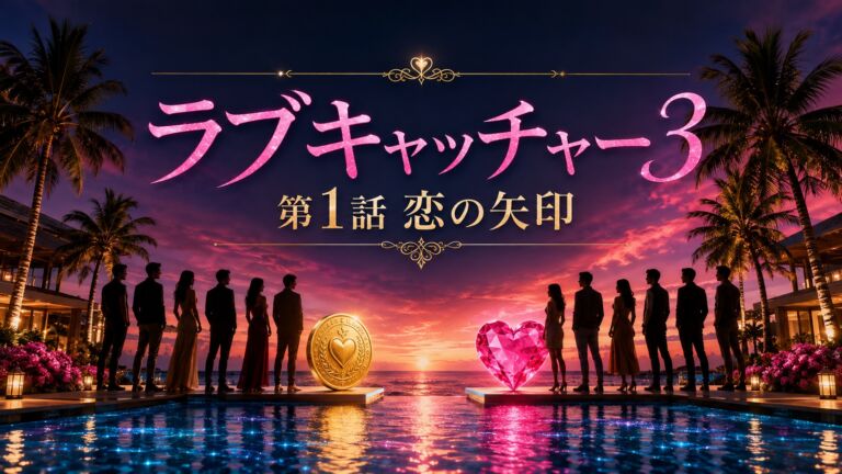ラブキャッチャージャパン3第1話の恋の矢印と0票を考察するアイキャッチ