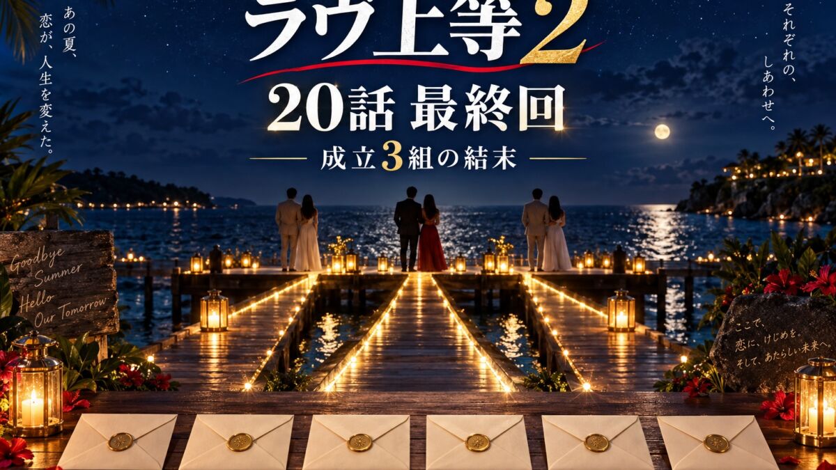 『ラヴ上等2』第20話最終回・成立3組の結末のアイキャッチ