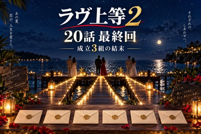 『ラヴ上等2』第20話最終回・成立3組の結末のアイキャッチ