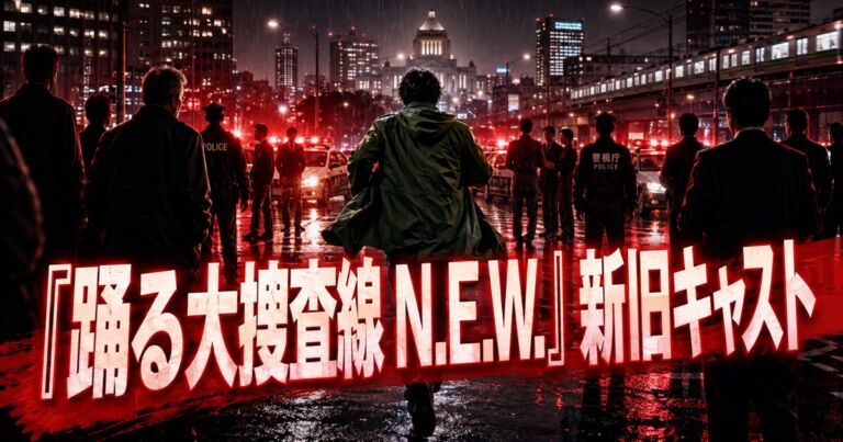 『踊る大捜査線 N.E.W.』新旧キャストと人物相関