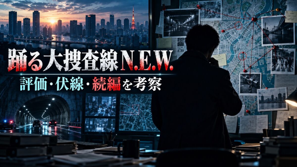 踊る大捜査線 N.E.W. 評価・伏線・続編考察