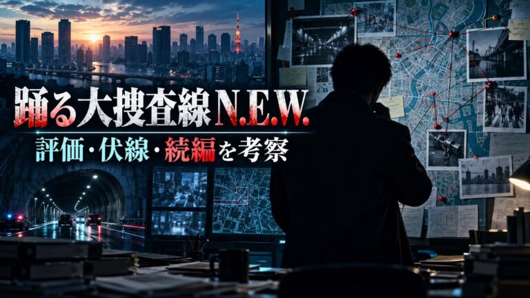 踊る大捜査線 N.E.W. 評価・伏線・続編考察
