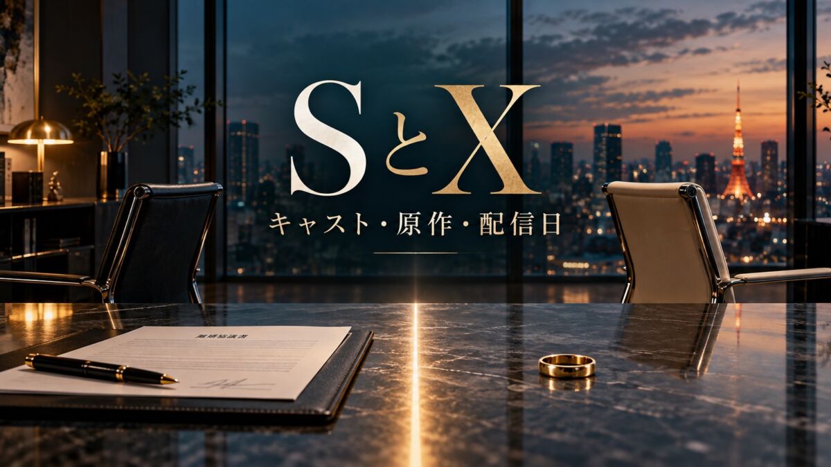 Netflix SとX キャスト・原作・配信情報