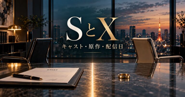 Netflix SとX キャスト・原作・配信情報