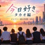 今日好きタカオ編のメンバー・恋の矢印・公式SNSをまとめたアイキャッチ