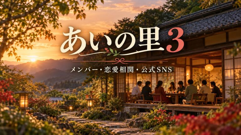 あいの里3のメンバー・恋愛相関・公式SNSをまとめたアイキャッチ